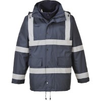 PARKA IMP FIT REFLECT C/ POLAR INT AZUL ESC S431